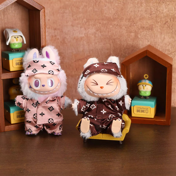 Boujee Nap Time — Labubu LV-Inspired Pajamas Set – In Kawaii Shop