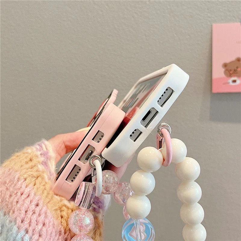 HelloKitty Phone Case with Mirror & Beads Charm - In Kawaii Shop <span style="background-color:rgb(246,247,248);color:rgb(28,30,33);"> HelloKitty Phone Case with Mirror & Beads Charm , PHONE CASE , In Kawaii Shop , sanrio , www.inkawaiishop.com </span>