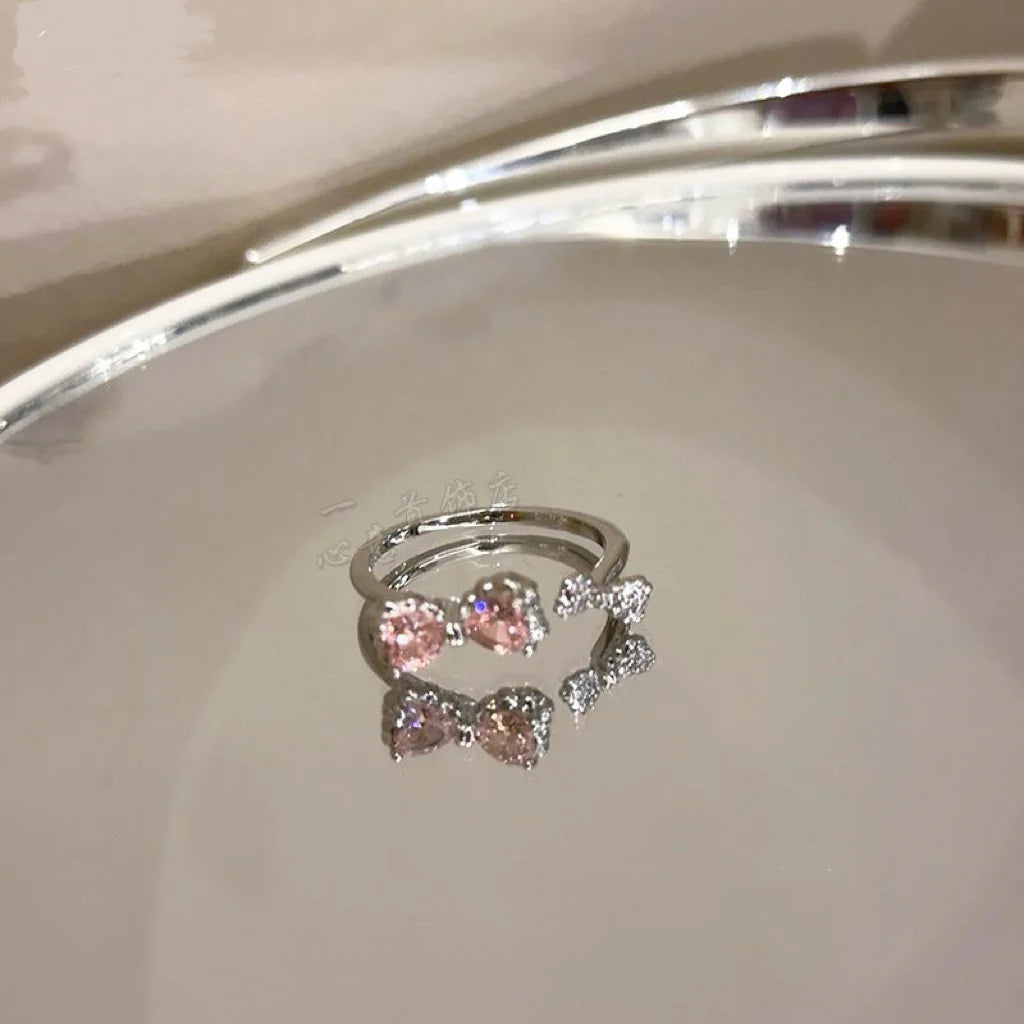 Hello Kitty Pink Bow Promise Ring