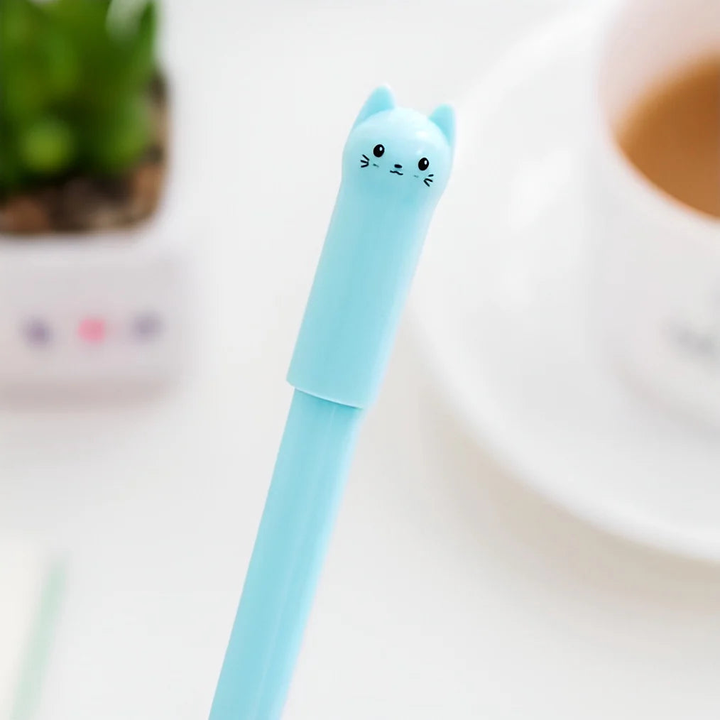 Kawaii Cat Gel Ink Pen