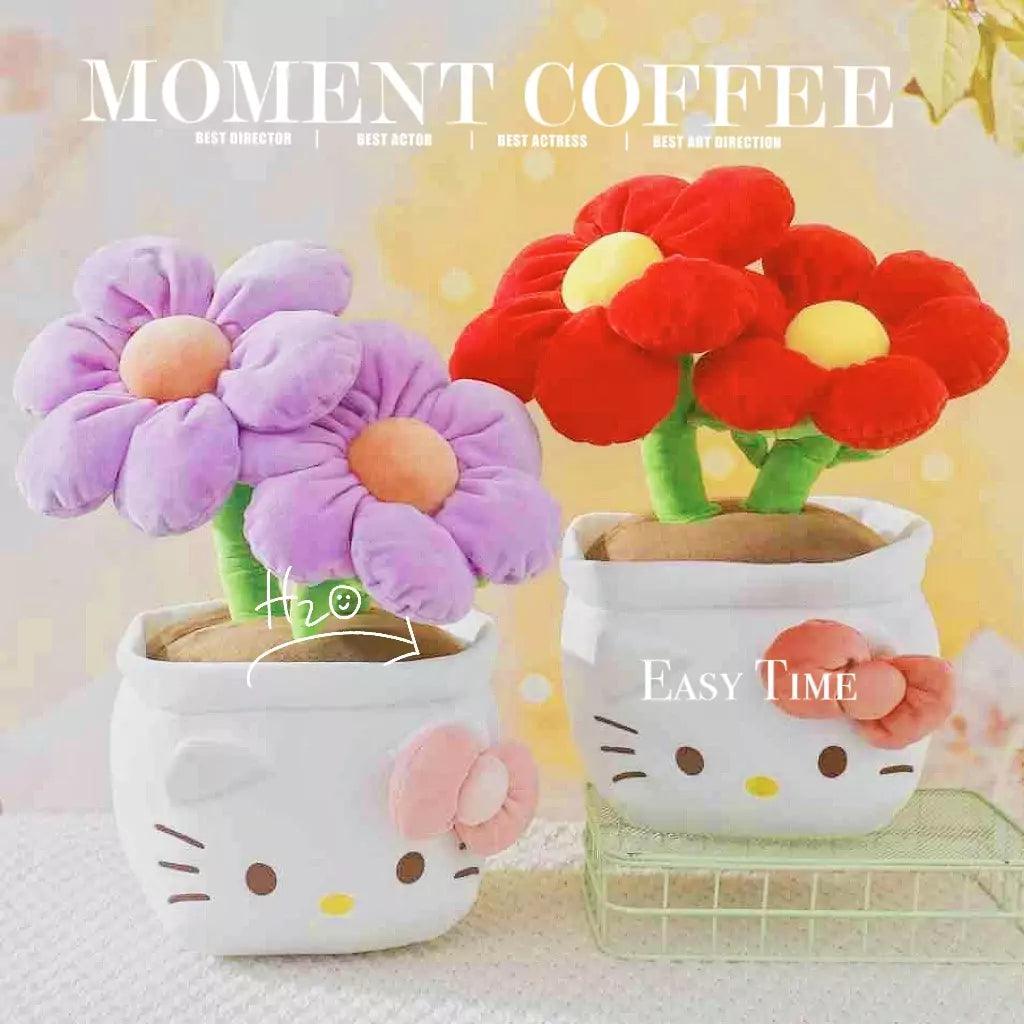 kuromi plant pot Hello Kitty Flower Pot Plushies – In Kawaii Shop