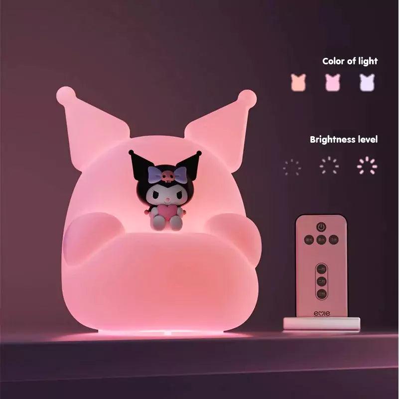 Kuromi Touch Cushion Lamp - In Kawaii Shop <span style="background-color:rgb(246,247,248);color:rgb(28,30,33);"> Kuromi Touch Cushion Lamp , night light , emie , sanrio , www.inkawaiishop.com </span>