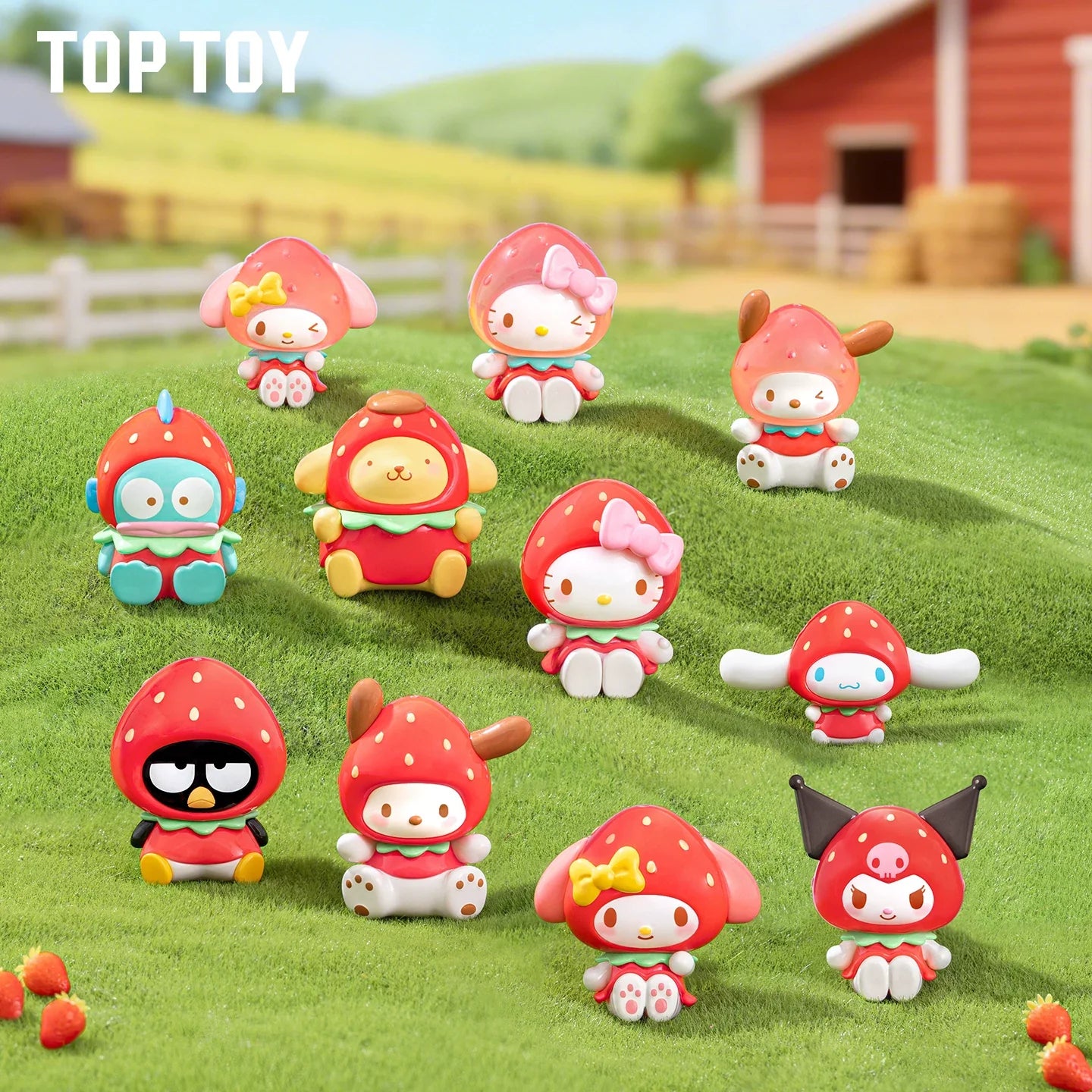 Toptoy Sanrio Strawberry Series Keychain Blind Box – In Kawaii Shop