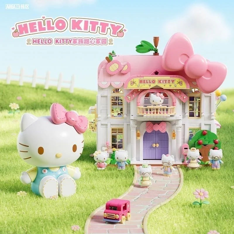 Hello Kitty Sweet Family Manor Building Blocks – In Kawaii Shop