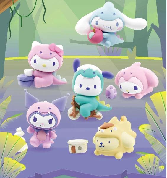 hello kitty dinosaur plush backpack Sanrio Dinosaur Mini Figure blind bag – In Kawaii Shop