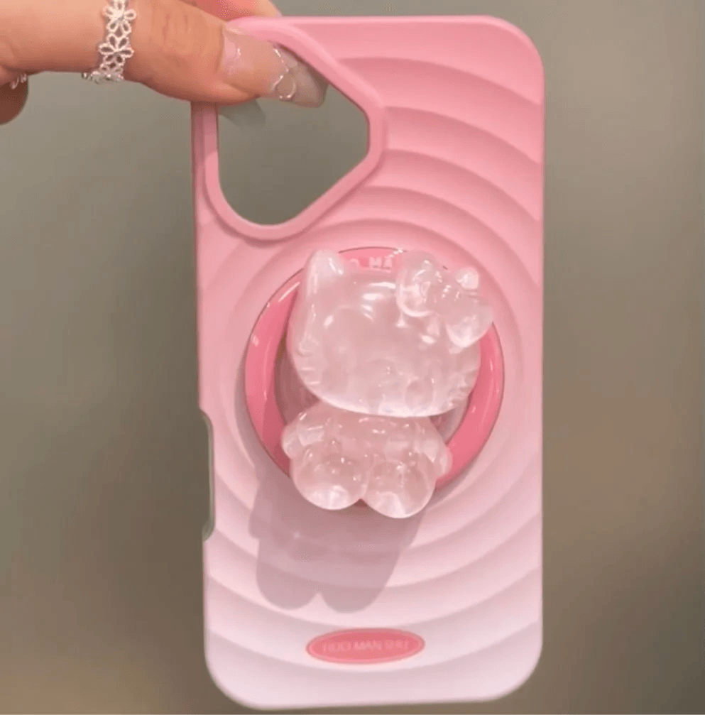 Hello Kitty MagSafe Case with Pop Socket In Kawaii Shop Hello Kitty MagSafe Case with Pop Socket In Kawaii Shop