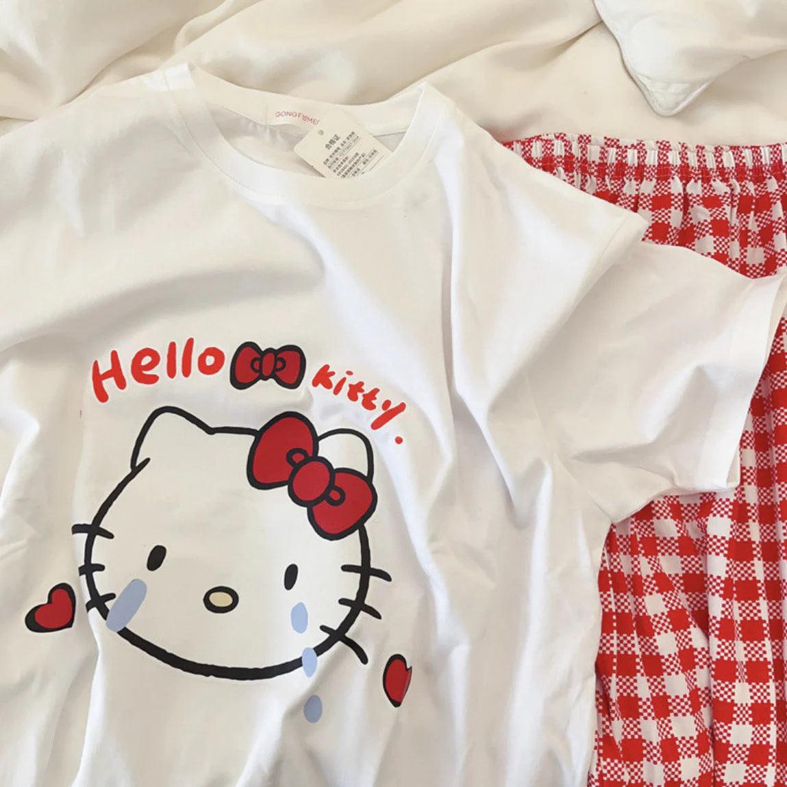 Hello kitty baby 2024 pajamas
