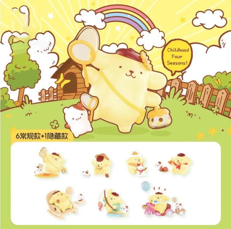 Pompompurin Childhood Four Season Blind Box - In Kawaii Shop <span style="background-color:rgb(246,247,248);color:rgb(28,30,33);"> Pompompurin Childhood Four Season Blind Box , blind box , miniso , sanrio , www.inkawaiishop.com </span>