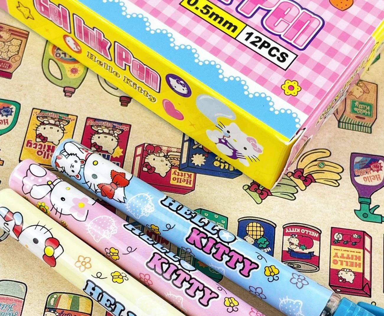 Hello Kitty Gell Pens Set (12 Pcs) - In Kawaii Shop <span style="background-color:rgb(246,247,248);color:rgb(28,30,33);"> Hello Kitty Gell Pens Set (12 Pcs) , Pen , In Kawaii Shop , Pen, sanrio, stationary , www.inkawaiishop.com </span>