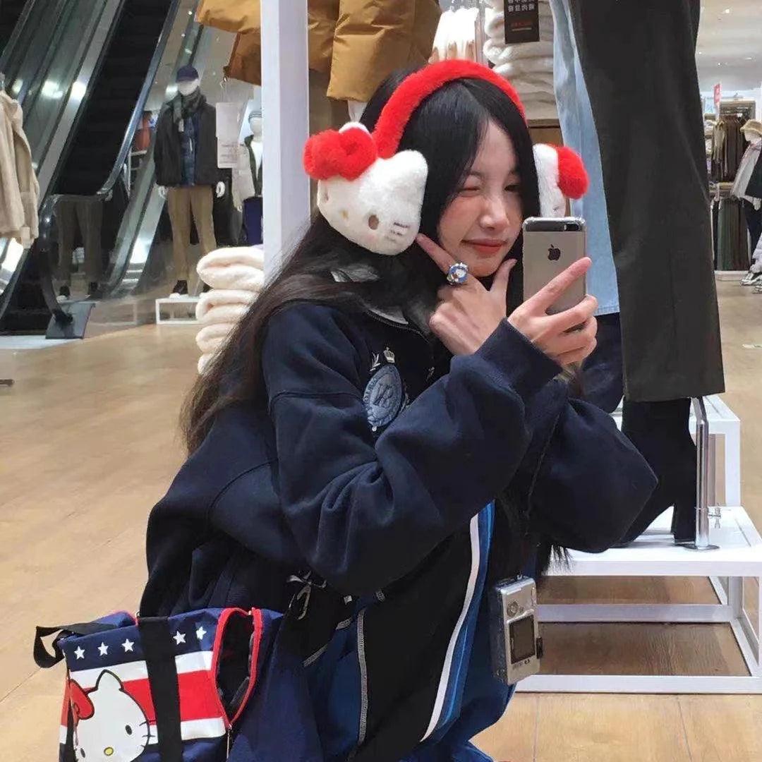 Hello Kitty Ear Muffs - In Kawaii Shop <span style="background-color:rgb(246,247,248);color:rgb(28,30,33);"> Hello Kitty Ear Muffs , Earmuff , In Kawaii Shop , sanrio, Y2K Style , www.inkawaiishop.com </span>