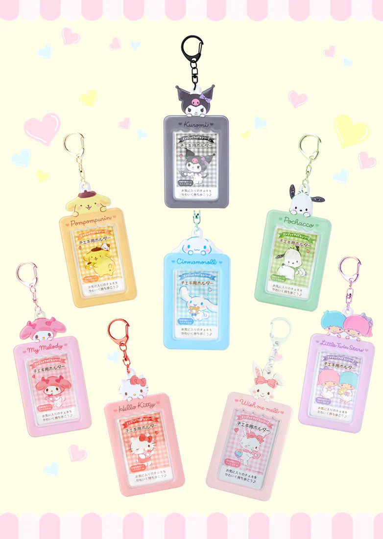Buy Kawaii Kuromi Melody Kitty Key Lanyard ID Card Reel