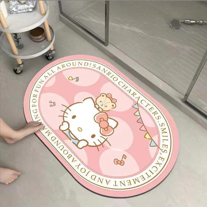 Sanrio Bath Mat - In Kawaii Shop <span style="background-color:rgb(246,247,248);color:rgb(28,30,33);"> Sanrio Bath Mat , Floor Mats , In Kawaii Shop , Pochacco, Pompompurin, sanrio, Tuxedo Sam, Twin Stars , www.inkawaiishop.com </span>