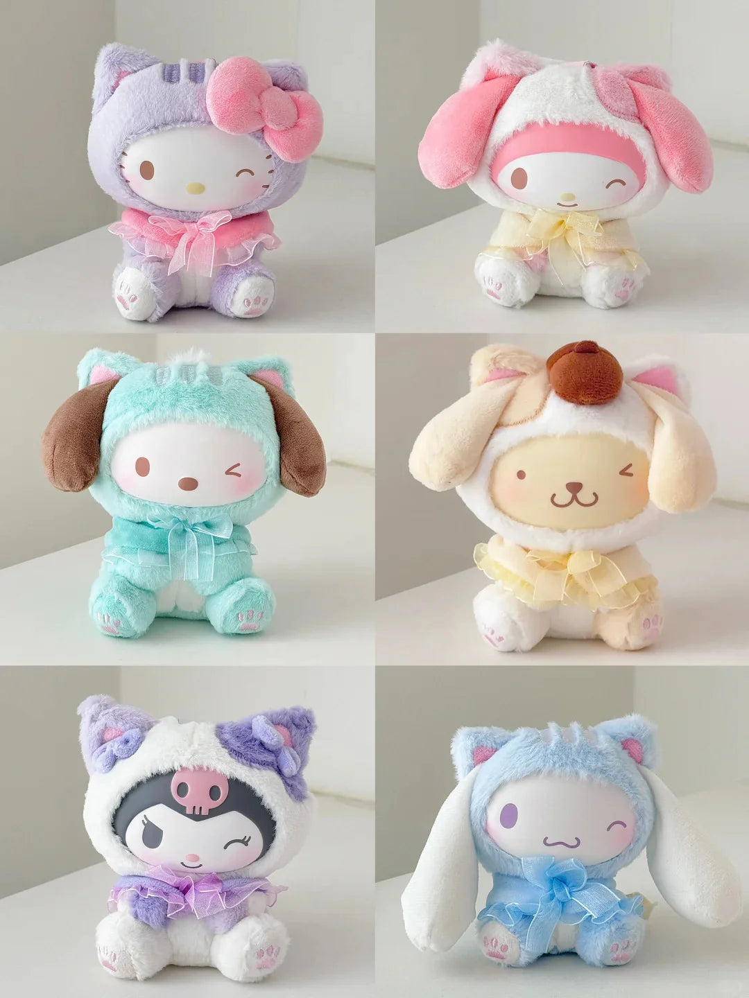 Sanrio Characters "Play with Kittens" Plush Blind Box