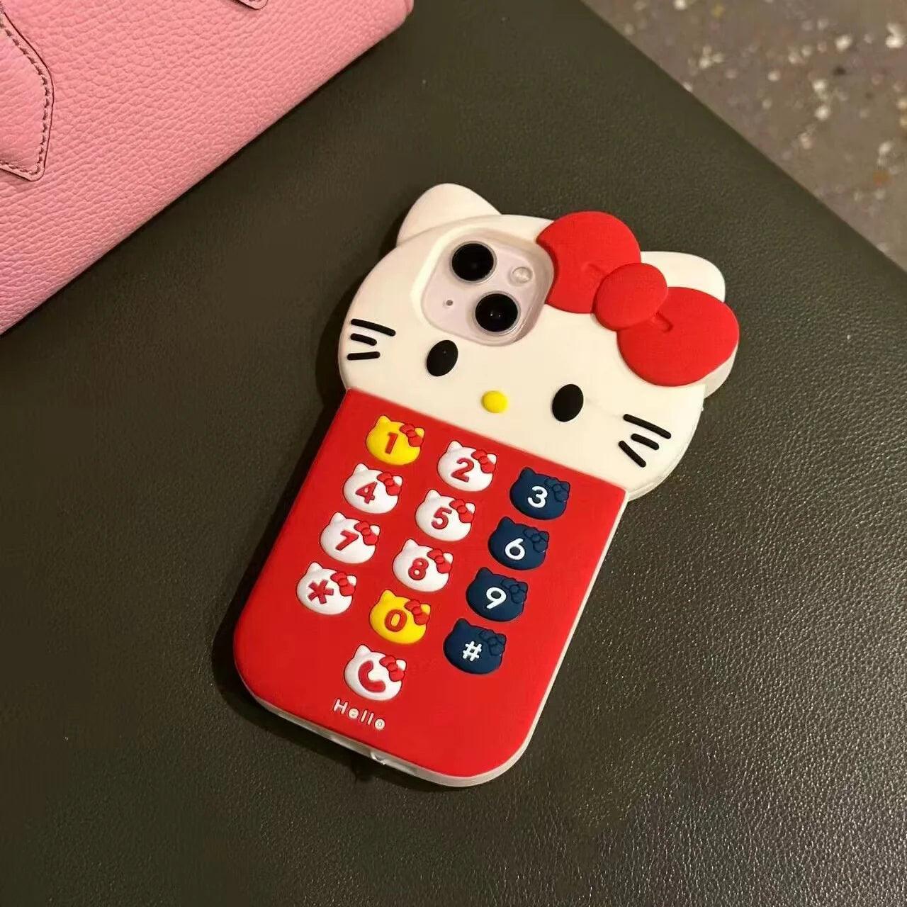 Hello Kitty Cellphone-Shaped Phone Case - In Kawaii Shop <span style="background-color:rgb(246,247,248);color:rgb(28,30,33);"> Hello Kitty Cellphone-Shaped Phone Case , PHONE CASE , In Kawaii Shop , sanrio , www.inkawaiishop.com </span>