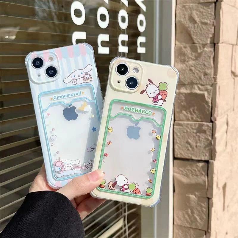 Sanrio Phone case with card holder – In Kawaii Shop Sanrio Phone case with card holder – In Kawaii Shop