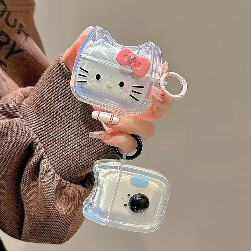 HelloKitty Crystal View AirPods Case