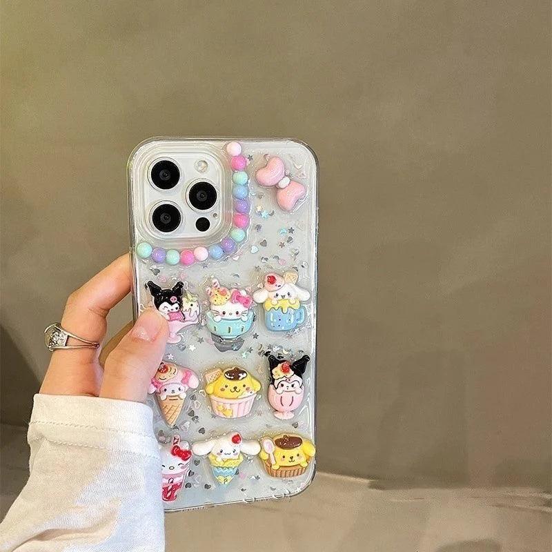 Sanrio Dessert Phone Case - In Kawaii Shop <span style="background-color:rgb(246,247,248);color:rgb(28,30,33);"> Sanrio Dessert Phone Case , PHONE CASE , In Kawaii Shop , Cinnamoroll, Kuromi, My Melody, Pompompurin, sanrio , www.inkawaiishop.com </span>