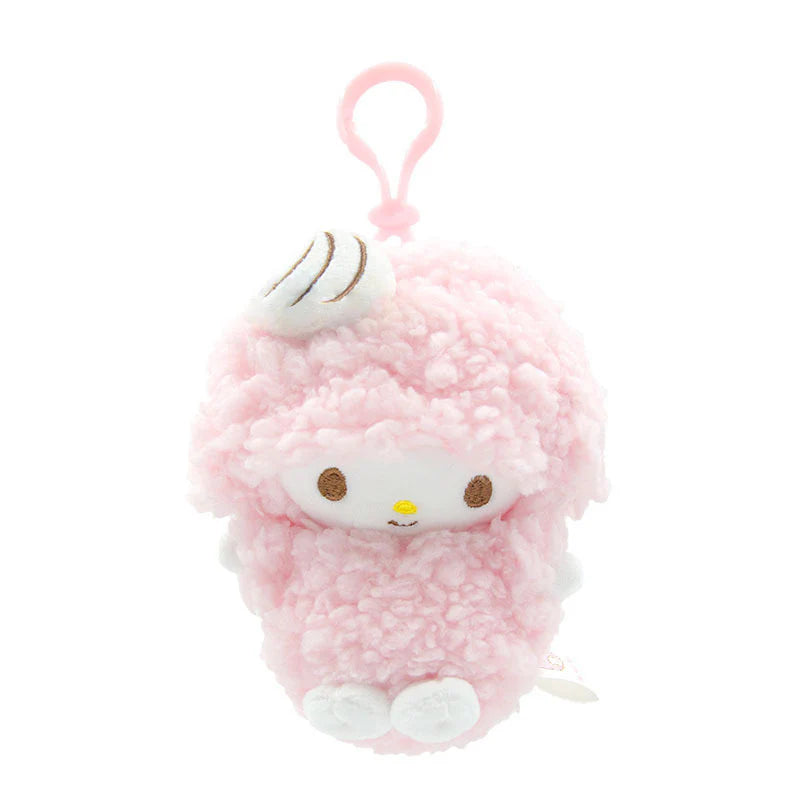My Sweet Piano Pink Plush Keychain