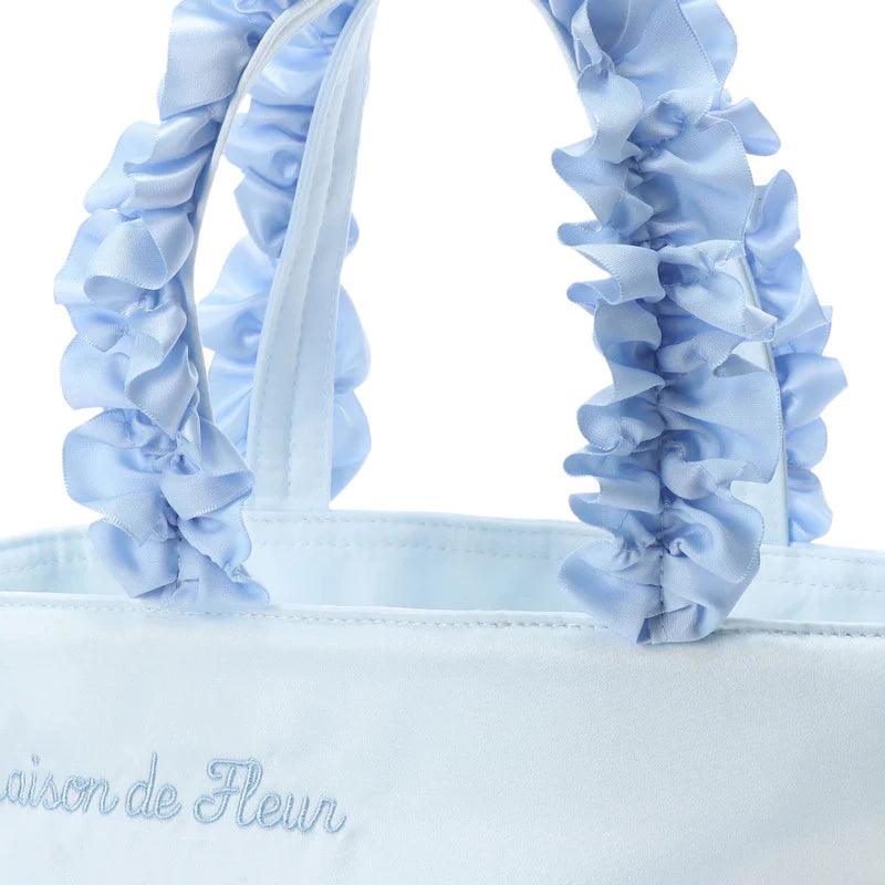 Maison De Fleur x Sanrio - Cinnamoroll Ruffle Tote Bag - In Kawaii Shop <span style="background-color:rgb(246,247,248);color:rgb(28,30,33);"> Maison De Fleur x Sanrio - Cinnamoroll Ruffle Tote Bag , Tote Bag , Maison De Fleur , sanrio , www.inkawaiishop.com </span>