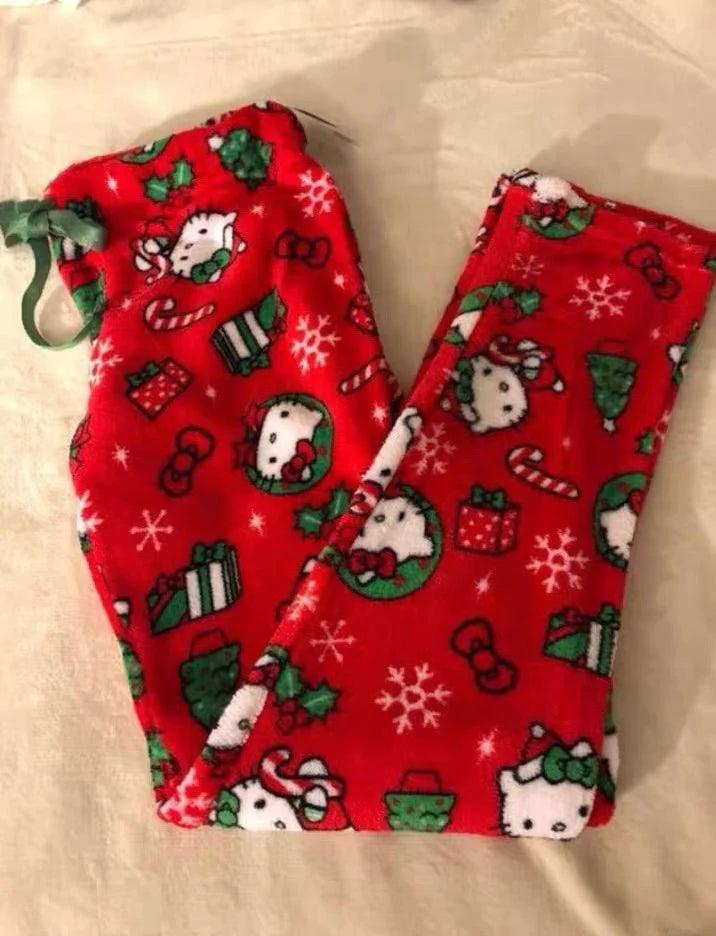 Hello Kitty Christmas Fluffy Pants - In Kawaii Shop <span style="background-color:rgb(246,247,248);color:rgb(28,30,33);"> Hello Kitty Christmas Fluffy Pants , pants , In Kawaii Shop , sanrio , www.inkawaiishop.com </span>