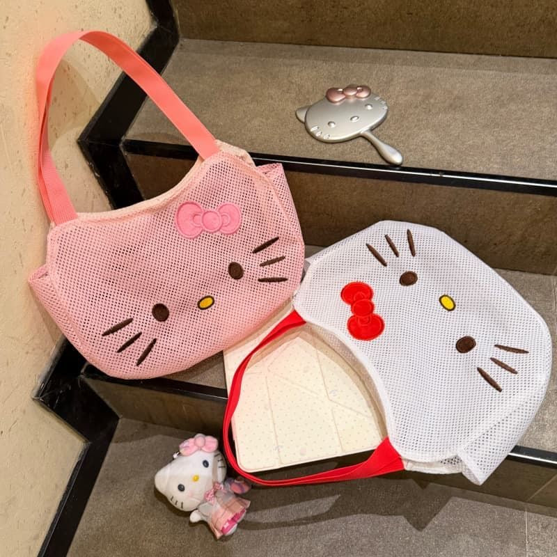 Hello Kitty Mesh Underarm Shoulder Bag