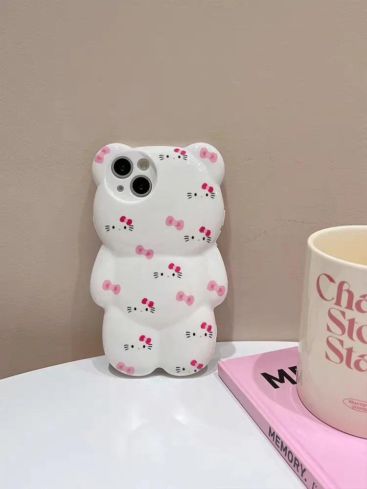 HelloKitty 3D Bear Phone Case - In Kawaii Shop <span style="background-color:rgb(246,247,248);color:rgb(28,30,33);"> HelloKitty 3D Bear Phone Case , PHONE CASE , In Kawaii Shop , sanrio , www.inkawaiishop.com </span>
