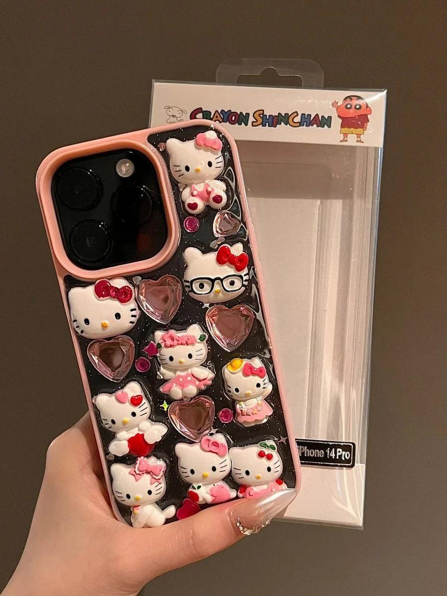 Hello Kitty Pink Heart Diamond Phone Case - In Kawaii Shop <span style="background-color:rgb(246,247,248);color:rgb(28,30,33);"> Hello Kitty Pink Heart Diamond Phone Case , PHONE CASE , In Kawaii Shop , sanrio , www.inkawaiishop.com </span>