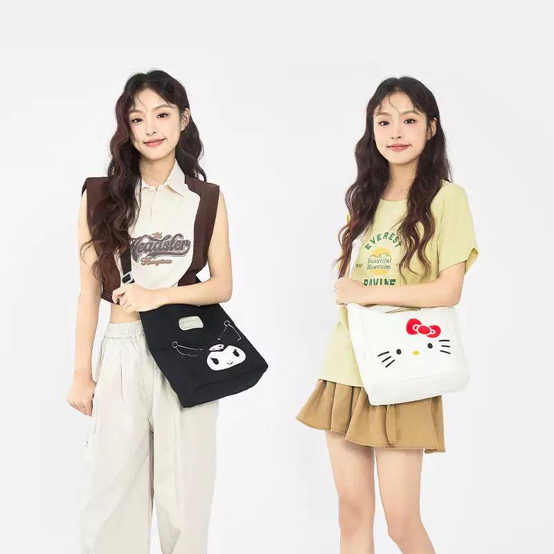 Sanrio Canvas Crossbody Bag - In Kawaii Shop <span style="background-color:rgb(246,247,248);color:rgb(28,30,33);"> Sanrio Canvas Crossbody Bag , Handbag , Sanrio Smiles , sanrio , www.inkawaiishop.com </span>