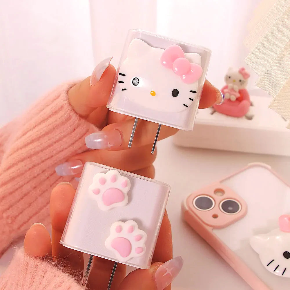 Hello Kitty Charger Cover & Cable Protector