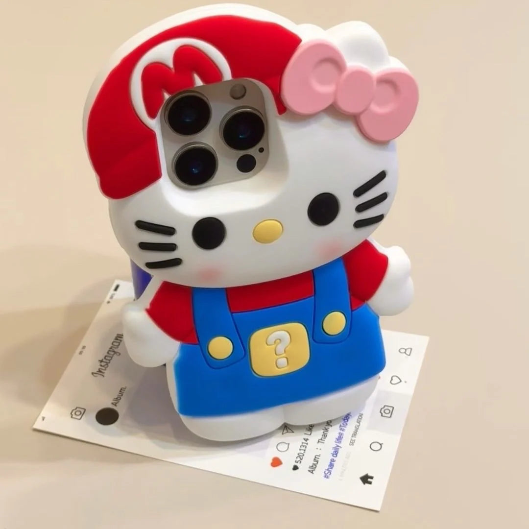 Hello Kitty x Super Mario Phone Case