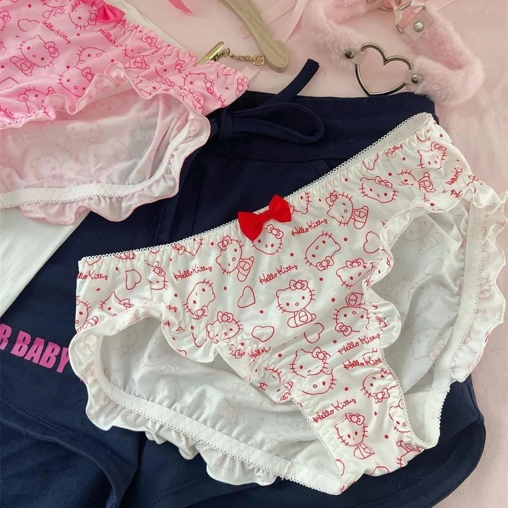Hello Kitty Dreamy Lace Sweetheart Underwear - In Kawaii Shop <span style="background-color:rgb(246,247,248);color:rgb(28,30,33);"> Hello Kitty Dreamy Lace Sweetheart Underwear , Underwear , In Kawaii Shop , sanrio , www.inkawaiishop.com </span>