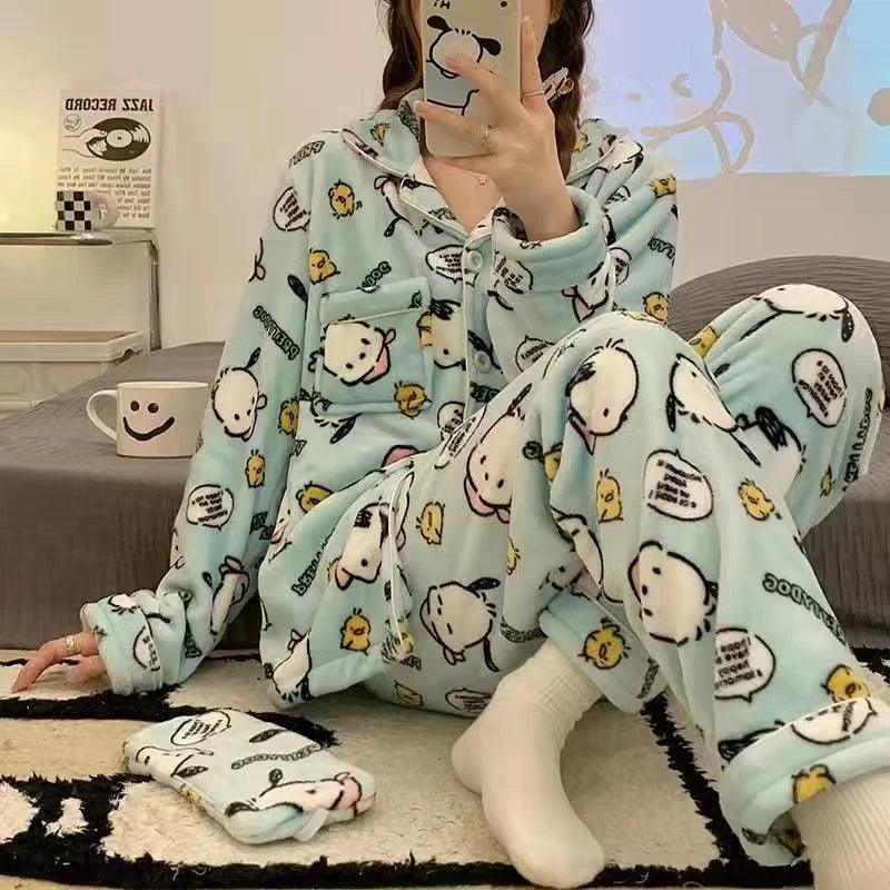 Sanrio Characters Pajamas Set - In Kawaii Shop <span style="background-color:rgb(246,247,248);color:rgb(28,30,33);"> Sanrio Characters Pajamas Set , Pajamas , In Kawaii Shop , sanrio , www.inkawaiishop.com </span>