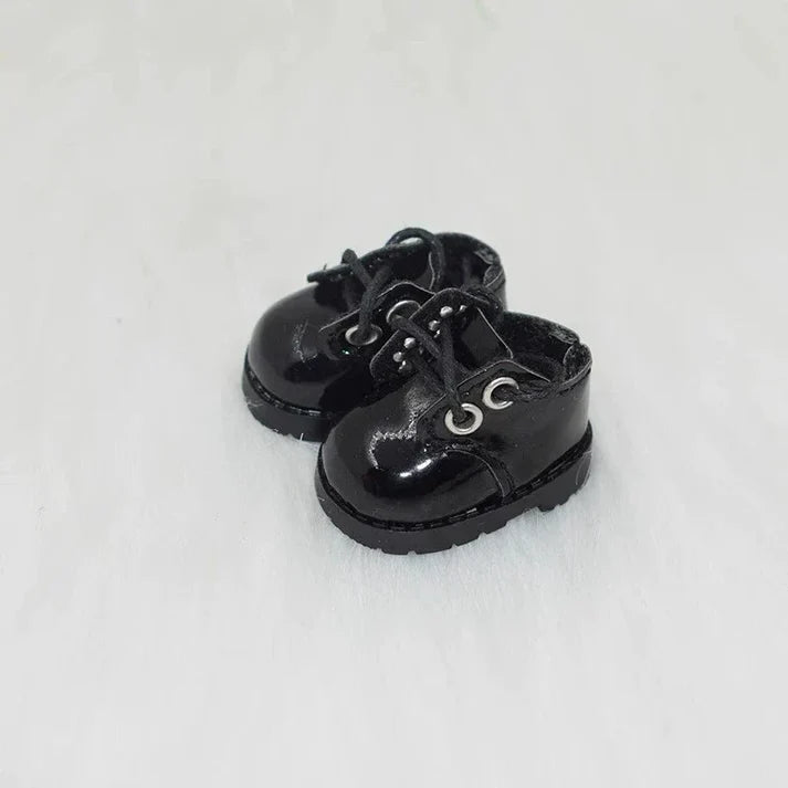 Labubu Gothic Punk Couple Outfit Set – Black Leather Style (Outfit Only)