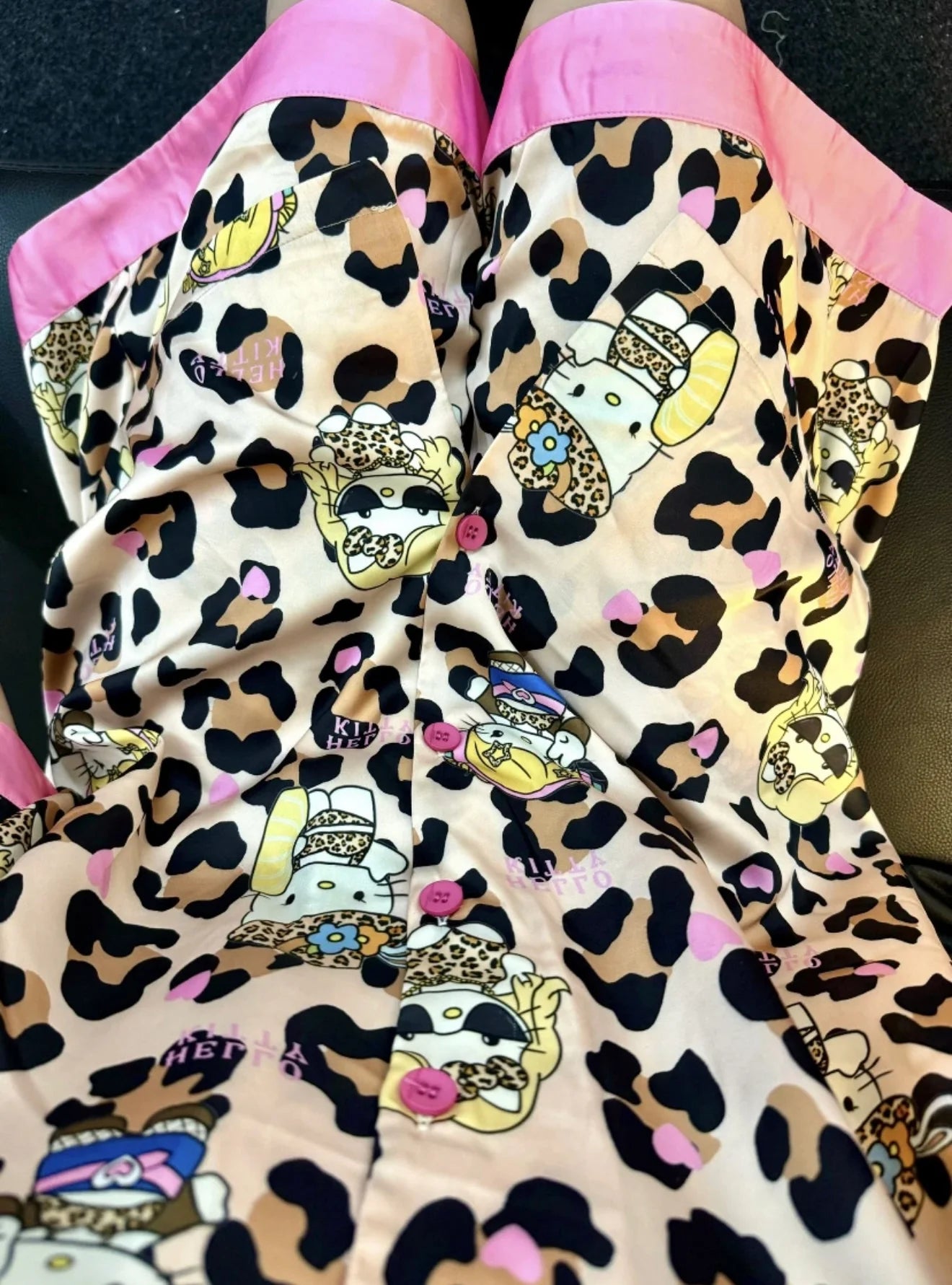 Hello Kitty Hot Pink Baddie Set