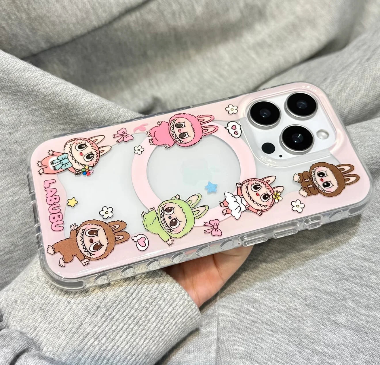 Labubu Pop Party MagSafe Case