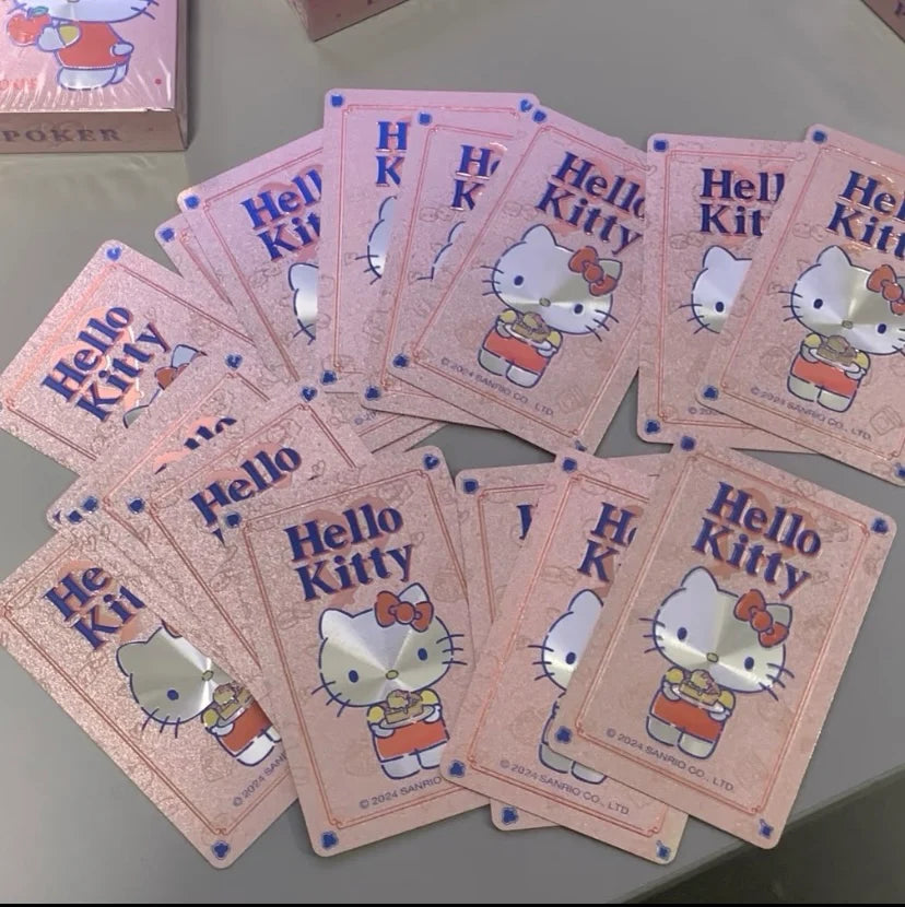 Sanrio Couture Metaluxe Waterproof Playing Cards
