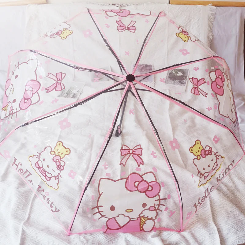 Hello Kitty Clear Bubble Umbrella