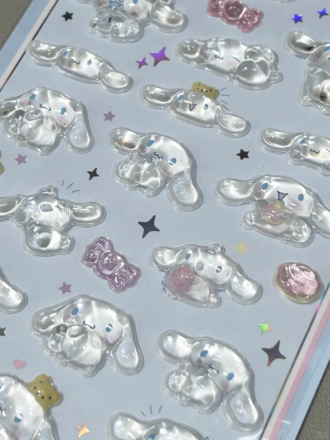 Sanrio Bonbon Drop Crystal 3D Stickers