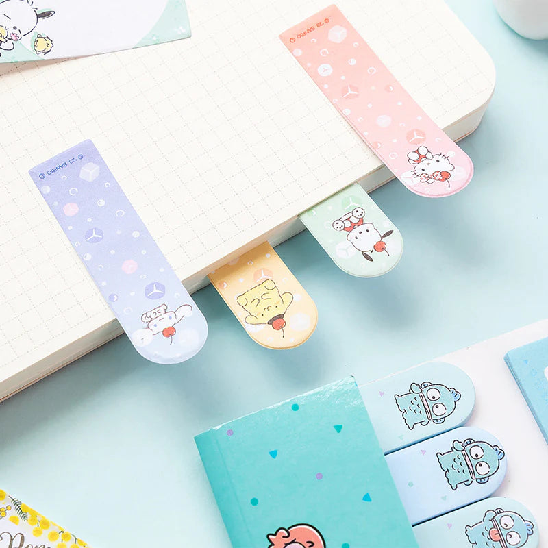 Sanrio Characters Note Tabs & Sticky Memo Set