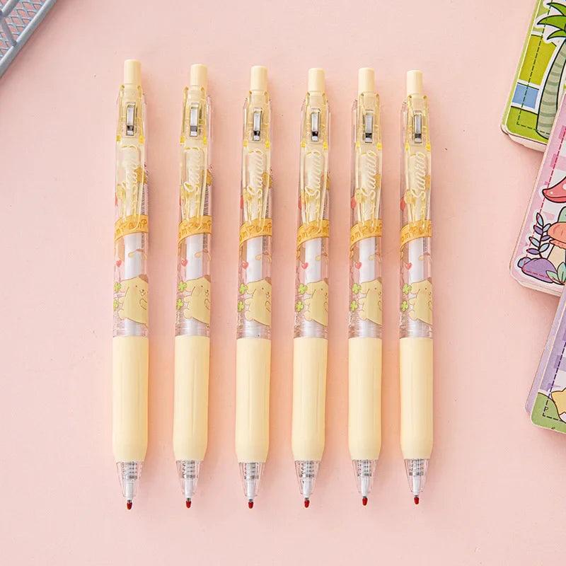 Sanrio Transparent Gel Pens Set (6Pcs) - In Kawaii Shop <span style="background-color:rgb(246,247,248);color:rgb(28,30,33);"> Sanrio Transparent Gel Pens Set (6Pcs) , Pen , joytop , Pen, sanrio, stationary , www.inkawaiishop.com </span>