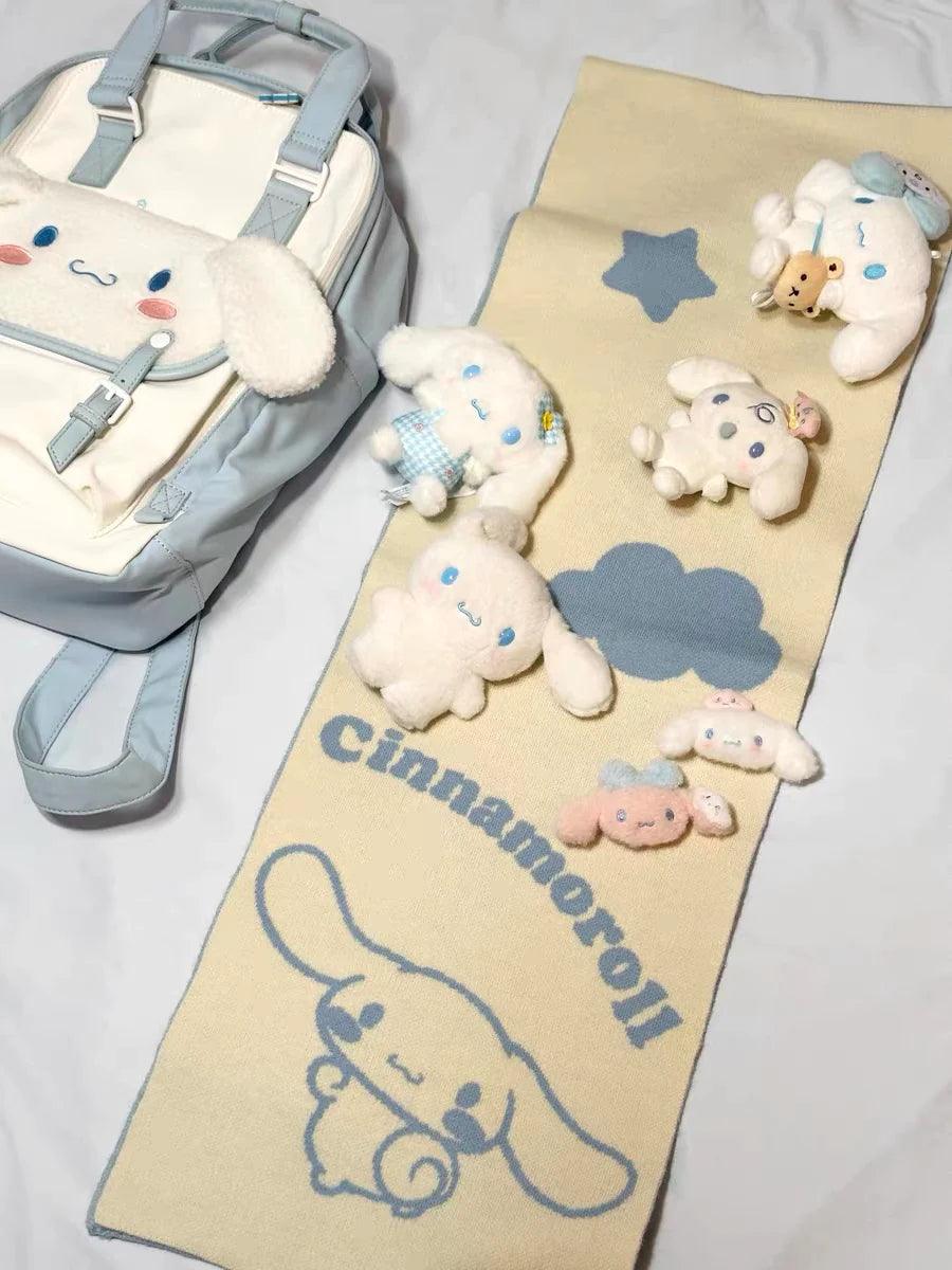 Sanrio Knitted Scarf - In Kawaii Shop <span style="background-color:rgb(246,247,248);color:rgb(28,30,33);"> Sanrio Knitted Scarf , Scarf , Alifish x Sanrio , sanrio, Y2K Style , www.inkawaiishop.com </span>