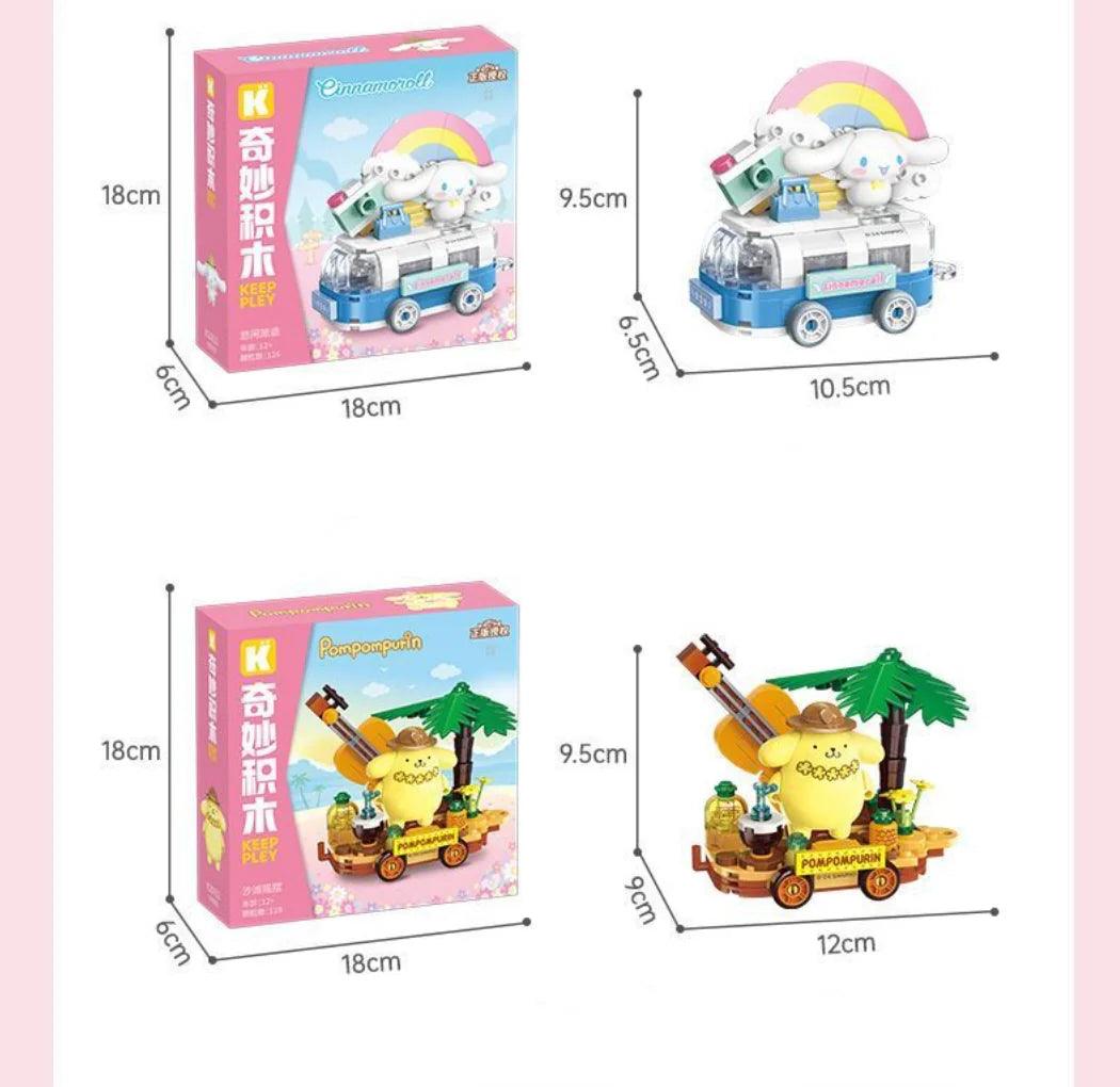 Sanrio Street Vendor Building Blocks - In Kawaii Shop <span style="background-color:rgb(246,247,248);color:rgb(28,30,33);"> Sanrio Street Vendor Building Blocks , Building Block , Keeppley , sanrio , www.inkawaiishop.com </span>