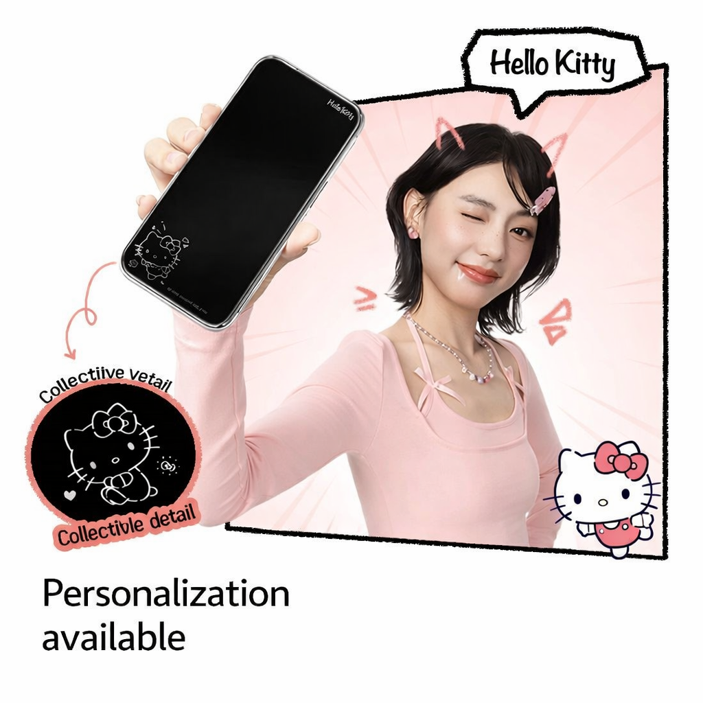 Sanrio Cute Tempered Glass Film for iPhone