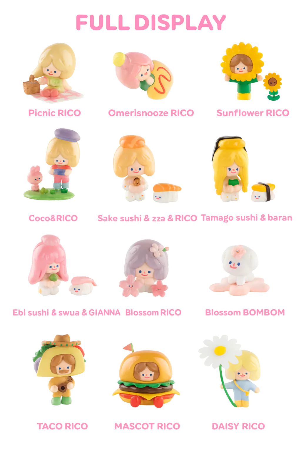 RiCO “Happy Picnic Together” Blind Box