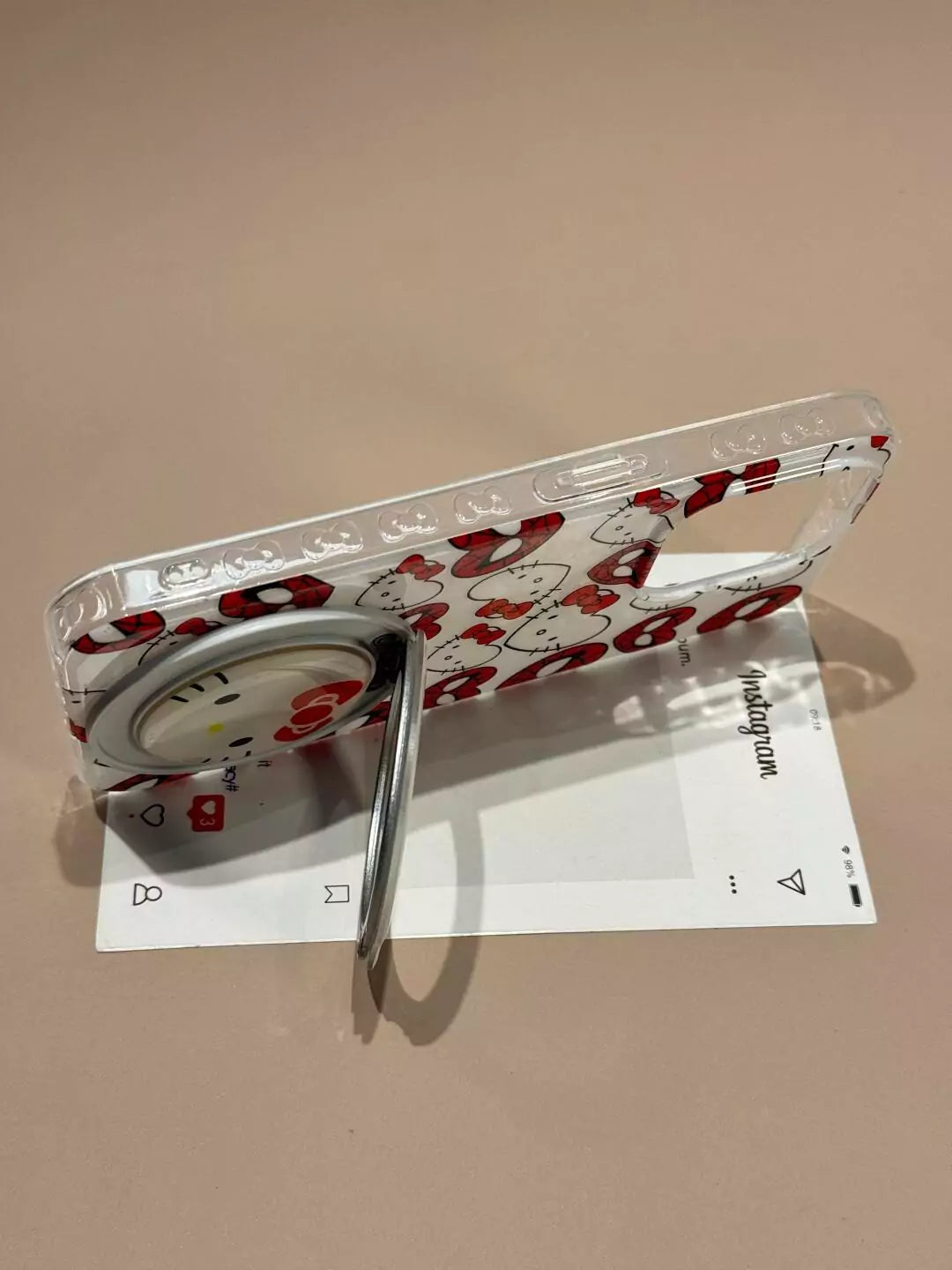 Hellokitty Spiderman Cute Phone Case