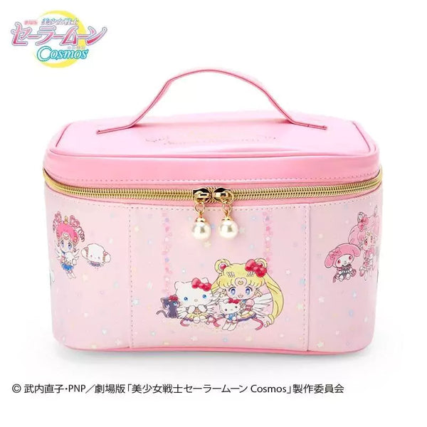 **LAST ONE** outlets RARE Sailor Moon x Sanrio Hello Kitty Vanity Make Up Bag (Blue)