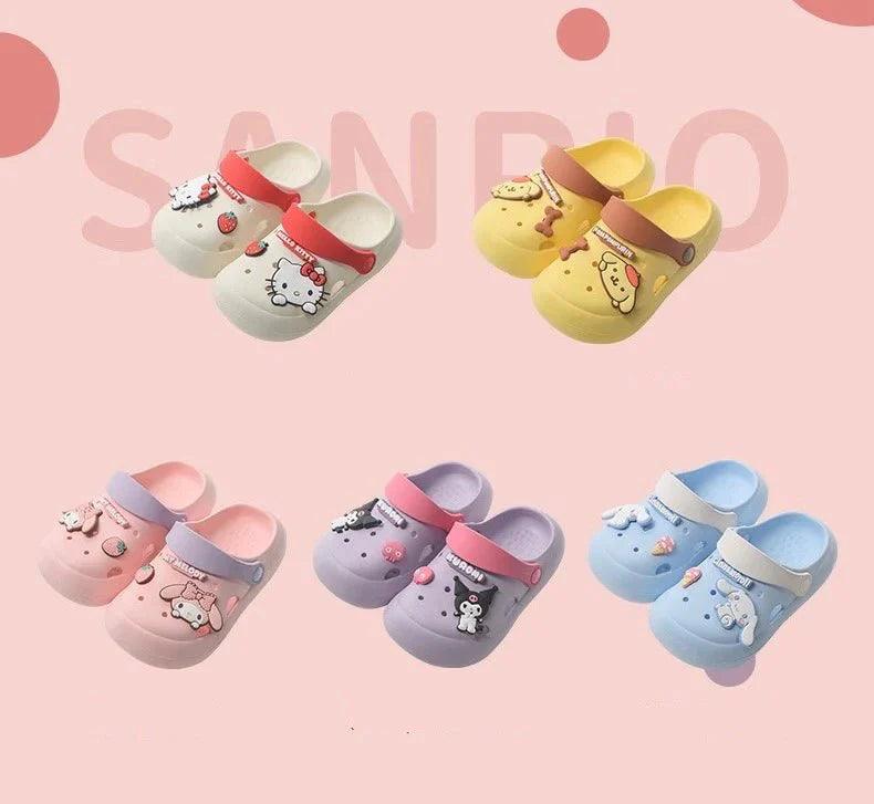 Sanrio Clogs Shoes Sandal Casual Summer for Kids - In Kawaii Shop <span style="background-color:rgb(246,247,248);color:rgb(28,30,33);"> Sanrio Clogs Shoes Sandal Casual Summer for Kids , Slippers , Sanrio Smiles , sanrio , www.inkawaiishop.com </span>