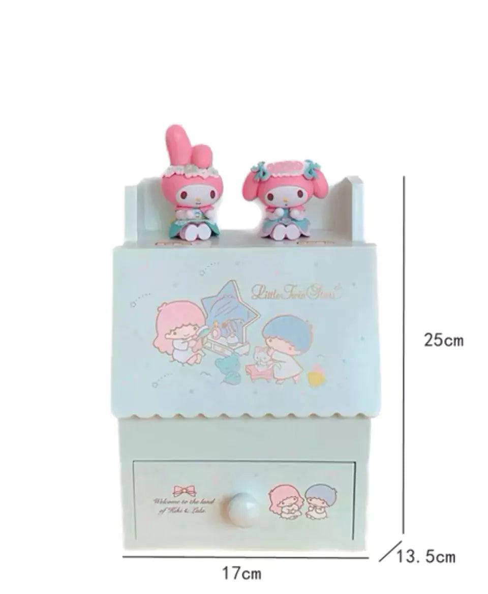 Sanrio Wooden Drawer With Mirror Inside - In Kawaii Shop <span style="background-color:rgb(246,247,248);color:rgb(28,30,33);"> Sanrio Wooden Drawer With Mirror Inside , Organizer , In Kawaii Shop , sanrio , www.inkawaiishop.com </span>