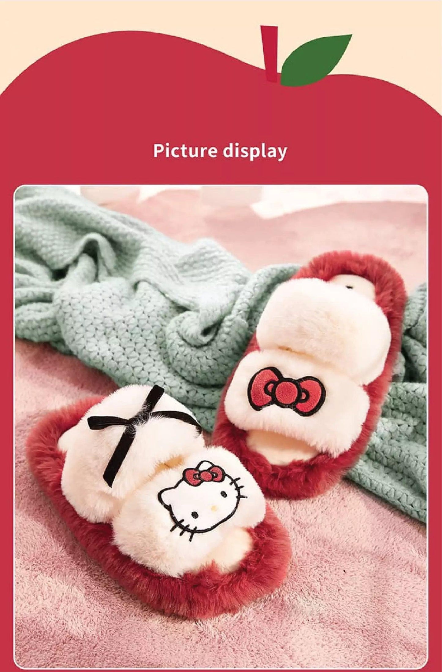 Hello Kitty Enchanted Bow Slippers - In Kawaii Shop <span style="background-color:rgb(246,247,248);color:rgb(28,30,33);"> Hello Kitty Enchanted Bow Slippers , Slippers , Alifish x Sanrio , sanrio , www.inkawaiishop.com </span>