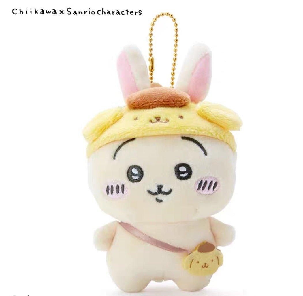 Chiikawa X Sanrio Characters Plushie - In Kawaii Shop <span style="background-color:rgb(246,247,248);color:rgb(28,30,33);"> Chiikawa X Sanrio Characters Plushie , Plush Charm , sanrio , PLUSHY, sanrio , www.inkawaiishop.com </span>
